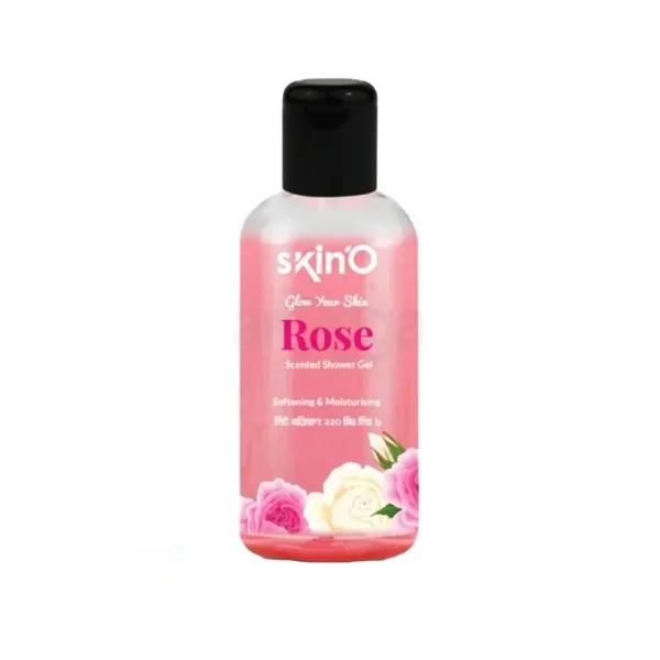 Skin'O Rose Scented Shower Gel - 220ml - Image 2