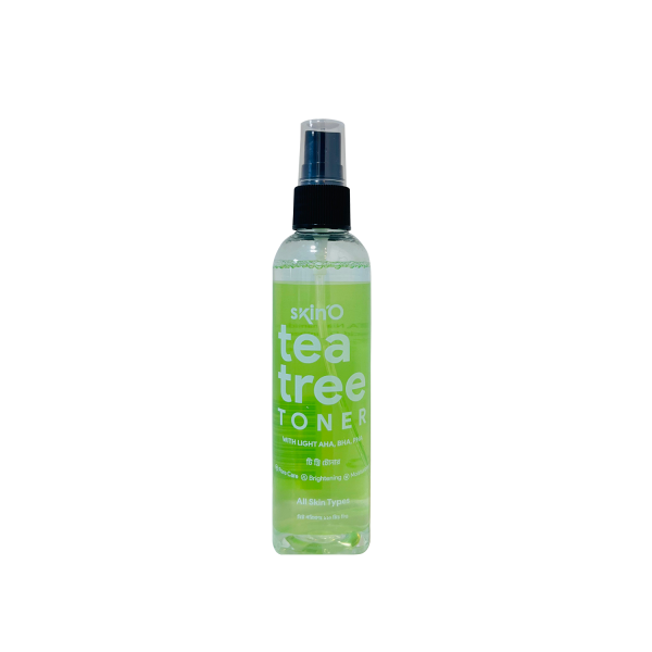 Skin'O Tea Tree Toner With (Light AHA, BHA,PHA) Size - 120ml