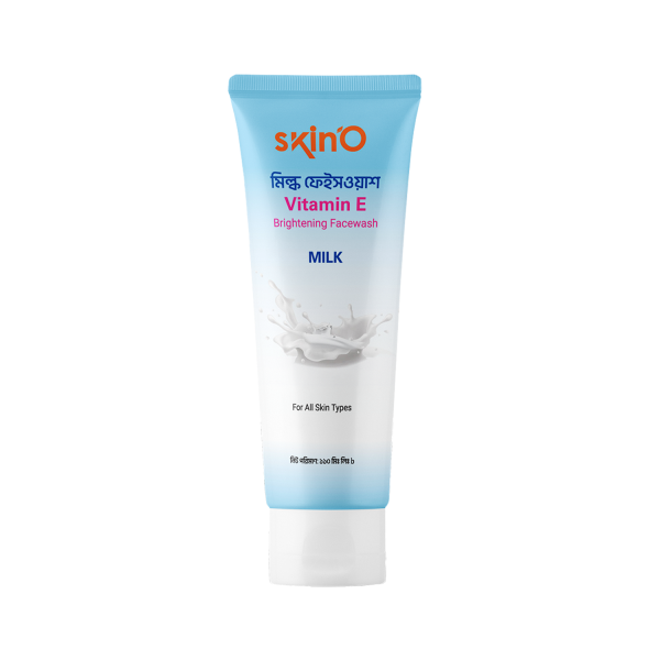 Skin'o Vitamin E Brightening Facewash (Milk) 110ml