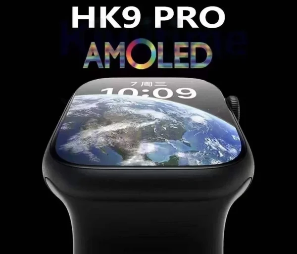 HK9 Pro Amoled Display Smart Watch - Image 3