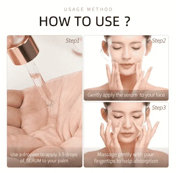 LAIKOU Sakura Serum Shrinks Pores Japan Extract  17ml - Image 4