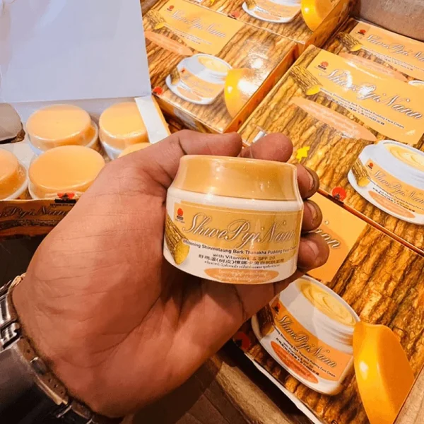 Shwe Pyi Nann Thanaka Pudding Cream  25ml - Image 3